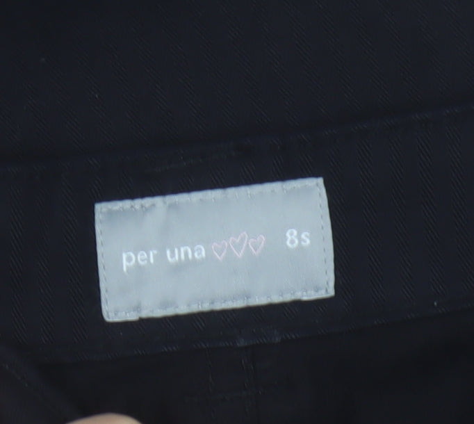 Marks and Spencer Per Una Women’s Black Slim Trousers Size 8S