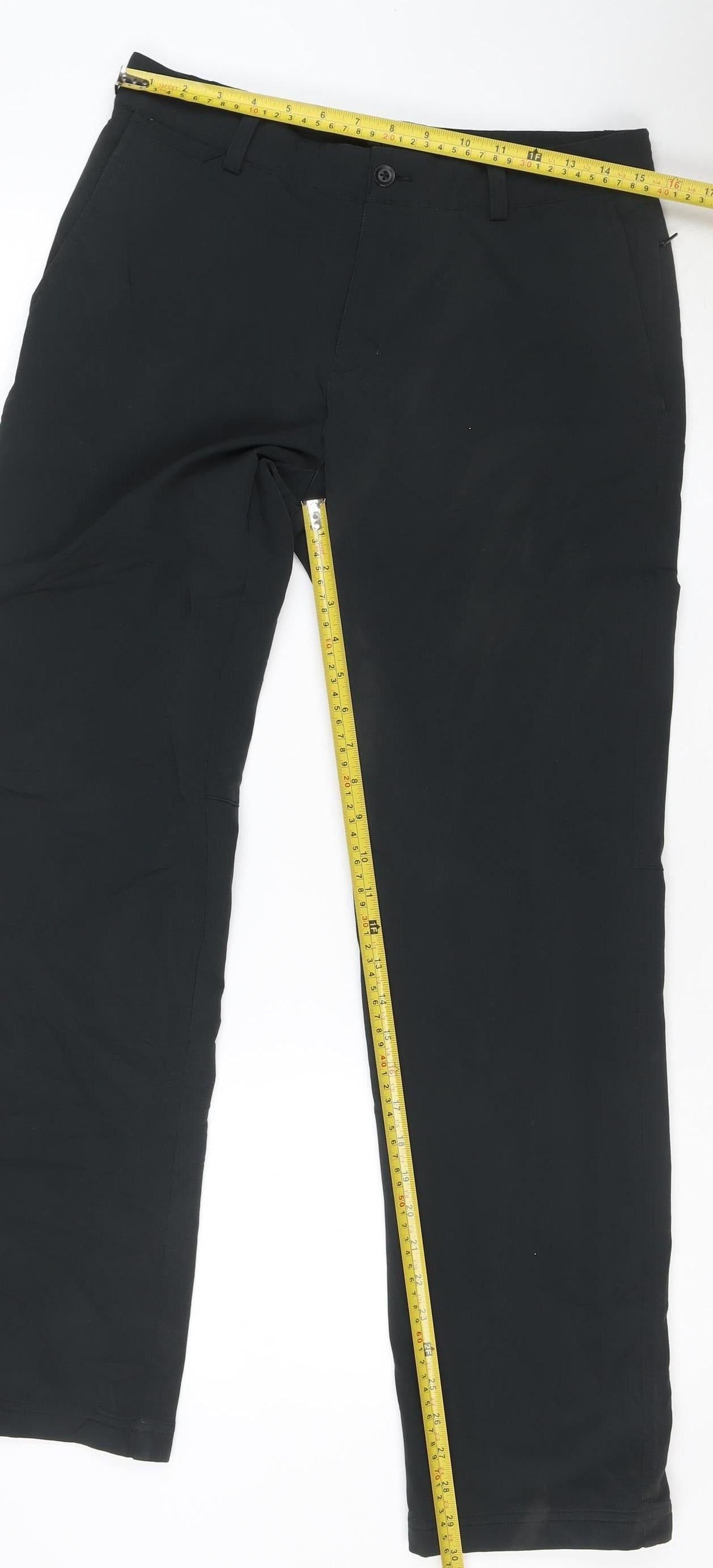 Nike Golf Men's Black Chino Trousers M 30x32 Lightweight Stretch