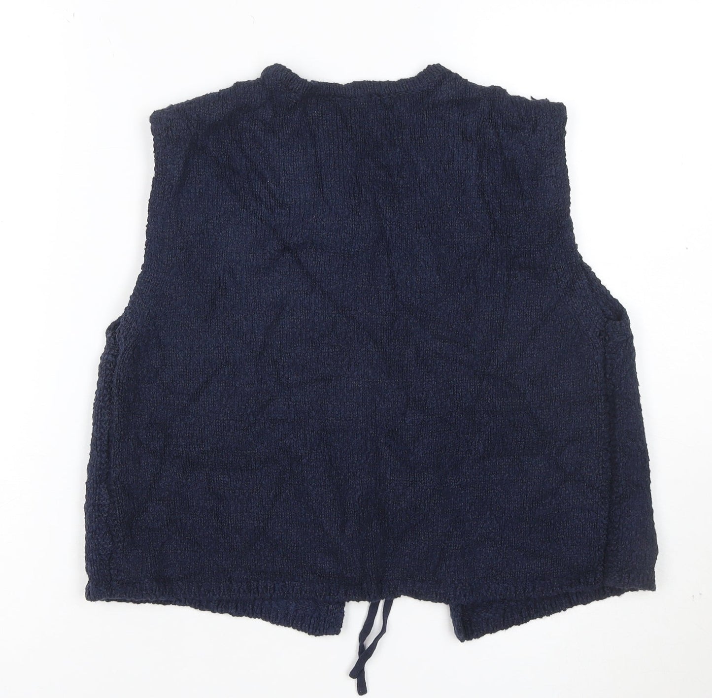Marks and Spencer Women’s Blue Knit Sleeveless Vest M