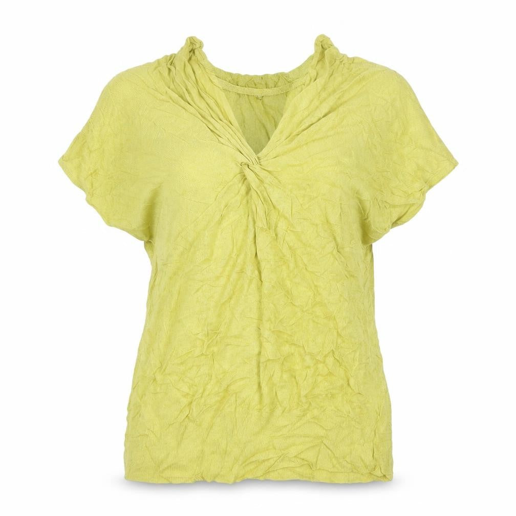 Fenn Wright Manson Women’s Green Linen Blend Tunic Blouse Size 14