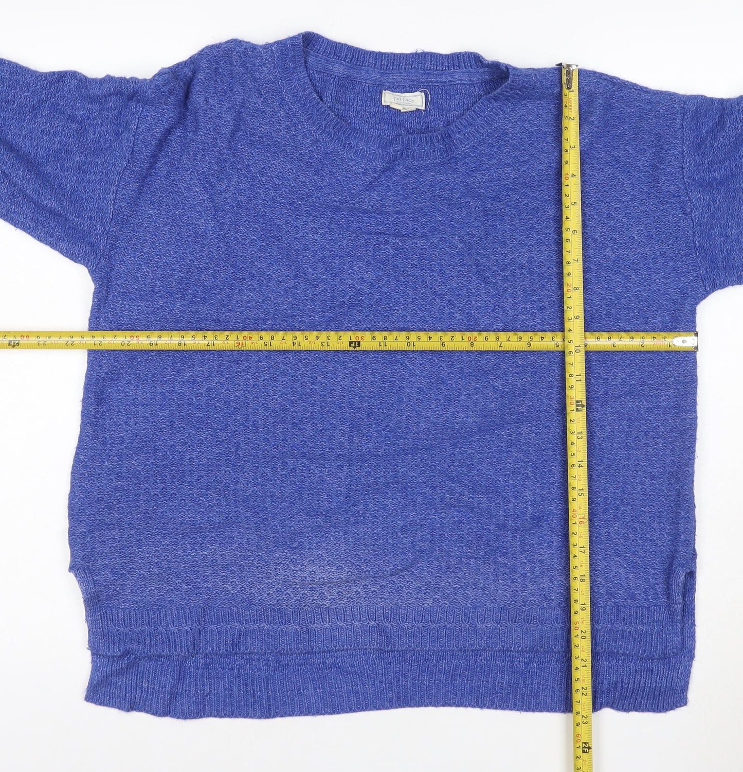 Fat Face Women's Blue Crew Neck Knit Pullover Jumper M