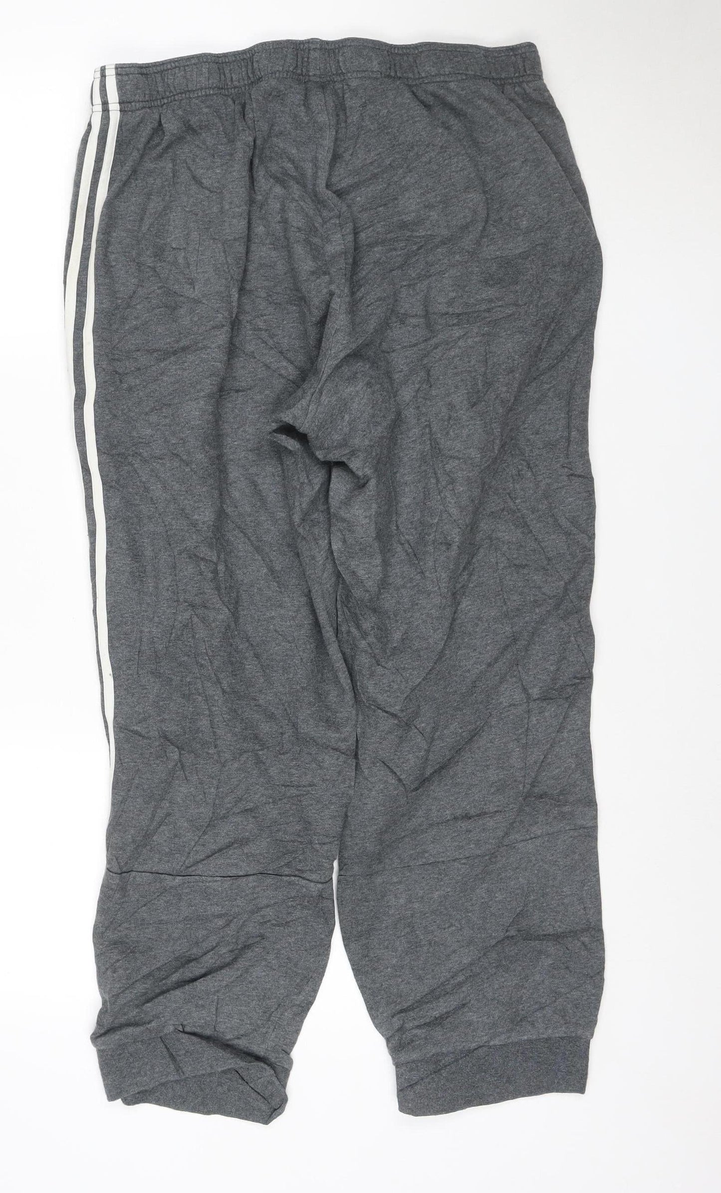 adidas Men Grey 2XL Jogger Sweatpants French Terry Tapered Fit