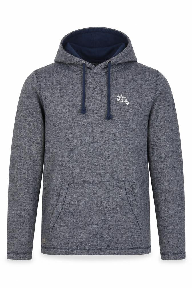 Tokyo Laundry Men's Blue Pullover Hoodie Size M Hooded Sweatshirt