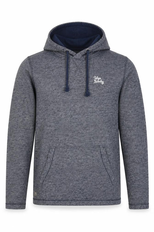 Tokyo Laundry Men's Blue Pullover Hoodie Size M Hooded Sweatshirt