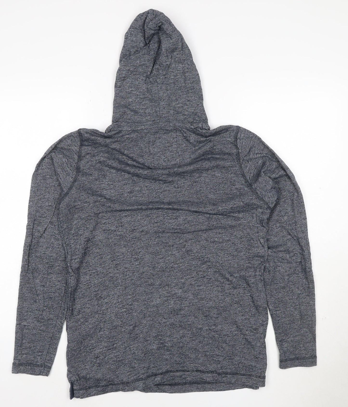 Tokyo Laundry Men's Blue Pullover Hoodie Size M Hooded Sweatshirt