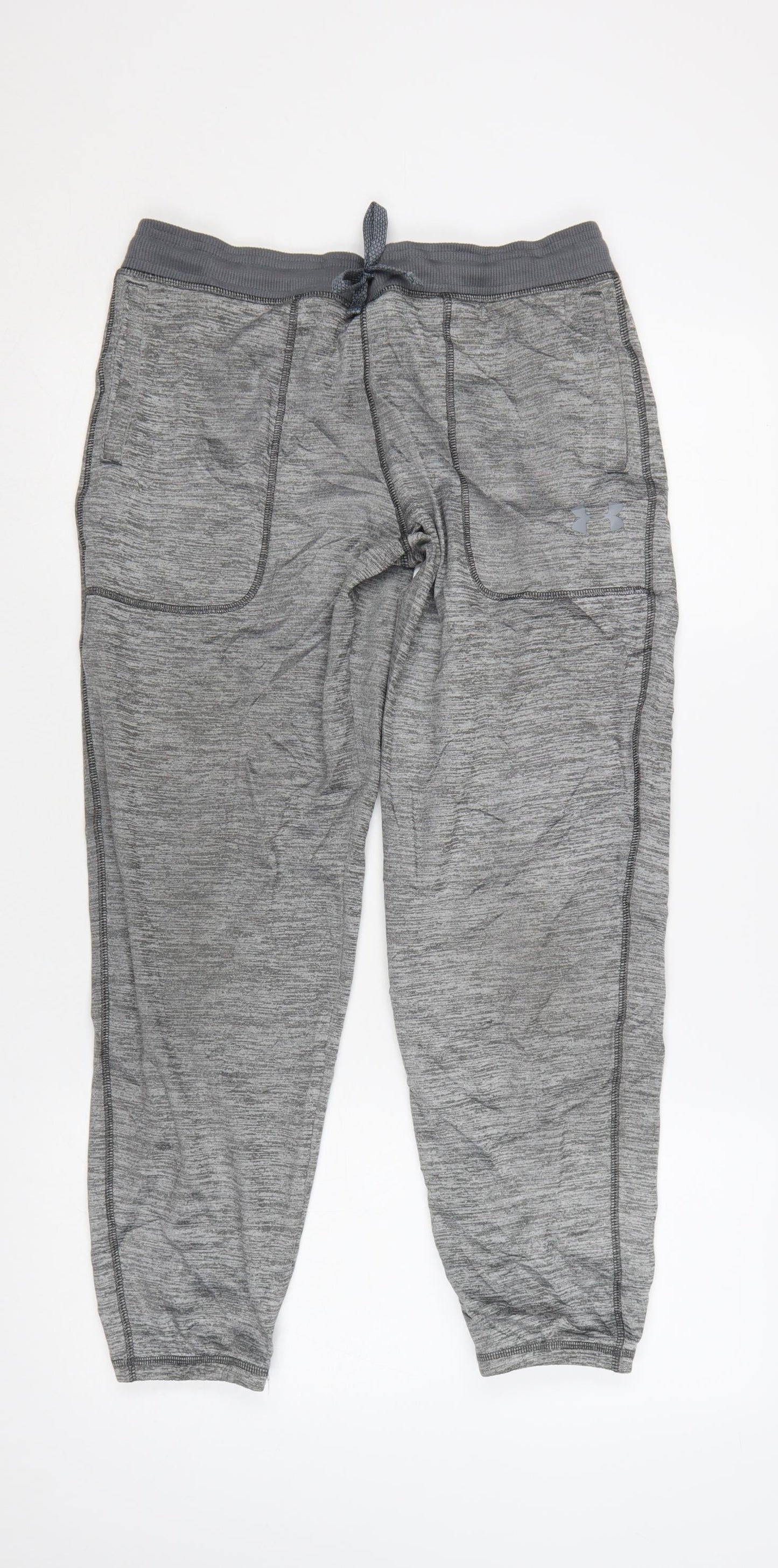Under Armour Boys Grey Jogger ColdGear Loose Fit Trousers YLG