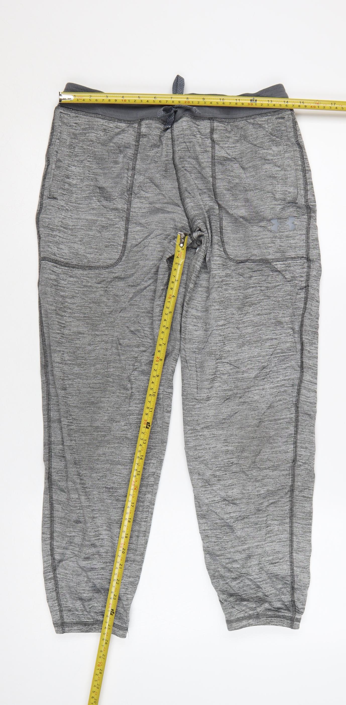 Under Armour Boys Grey Jogger ColdGear Loose Fit Trousers YLG