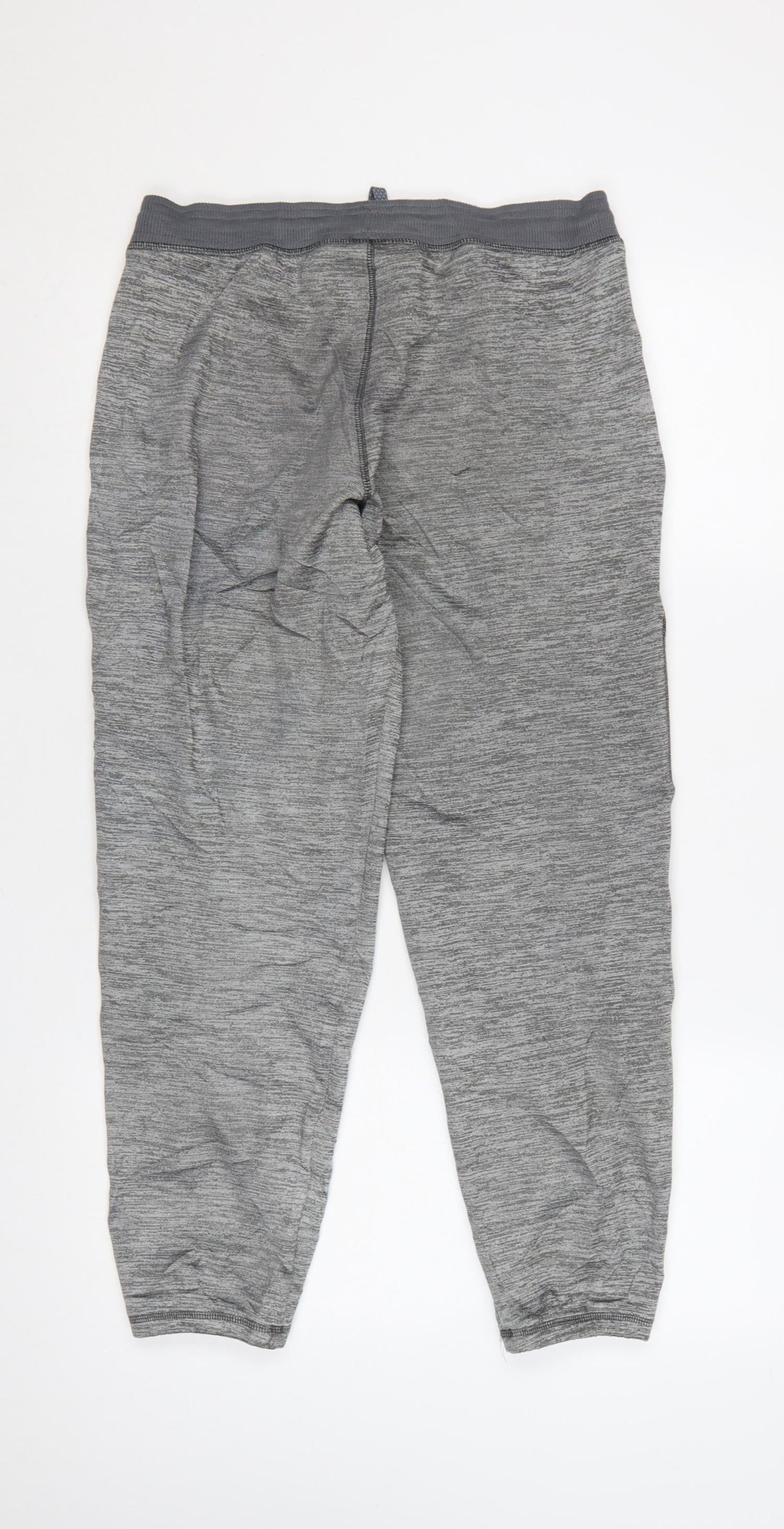 Under Armour Boys Grey Jogger ColdGear Loose Fit Trousers YLG
