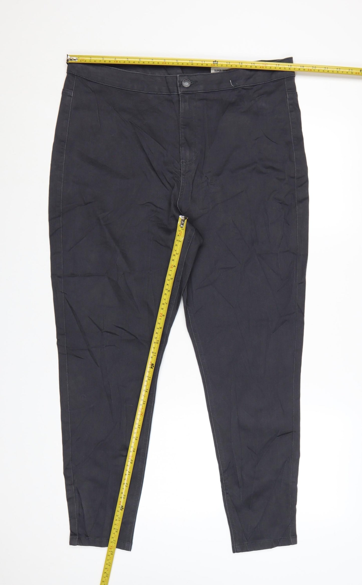 Marks and Spencer Women Black Size 20 Super Skinny Jeans