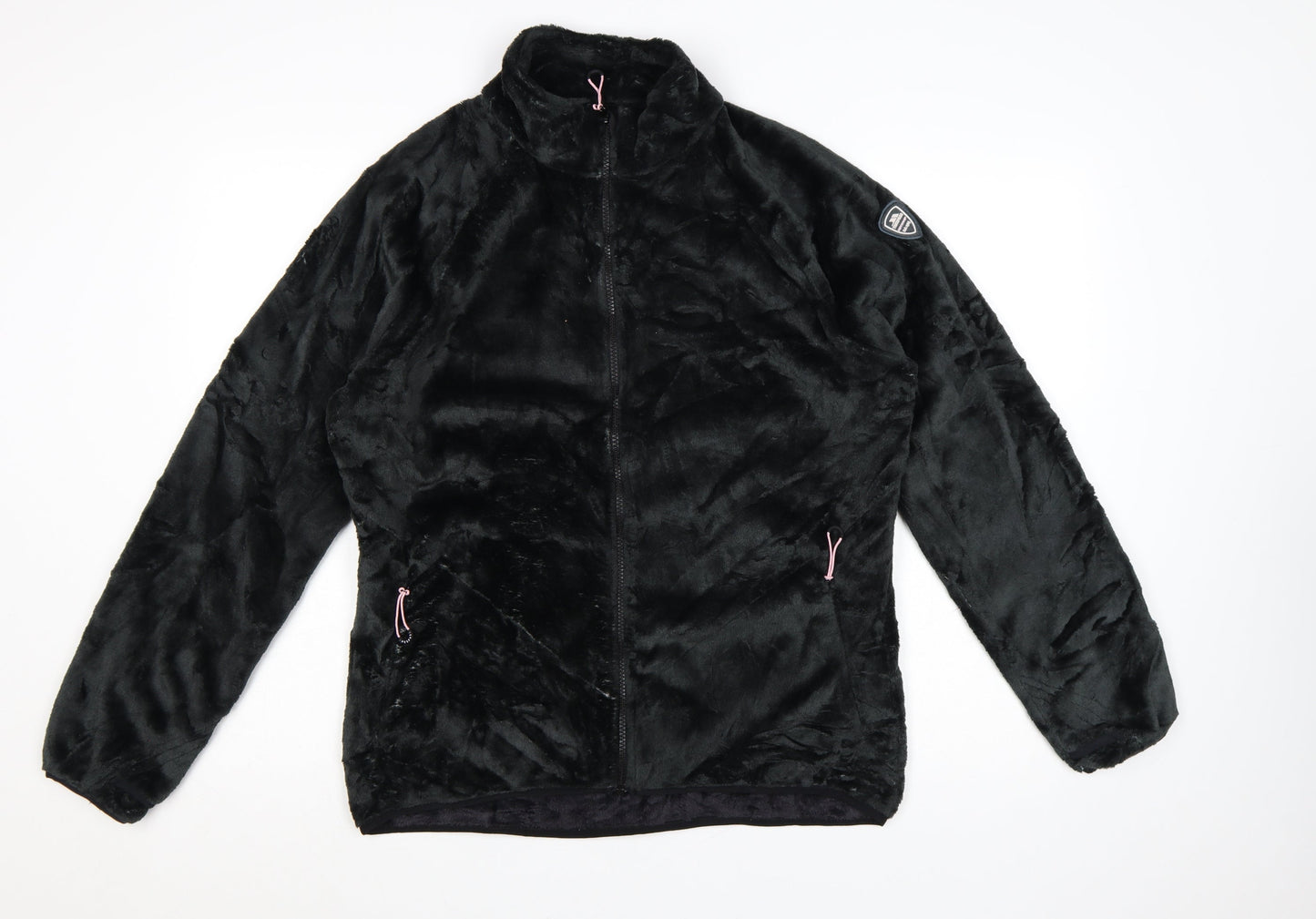 Trespass Women Black XL Soft Fleece Full Zip Jacket