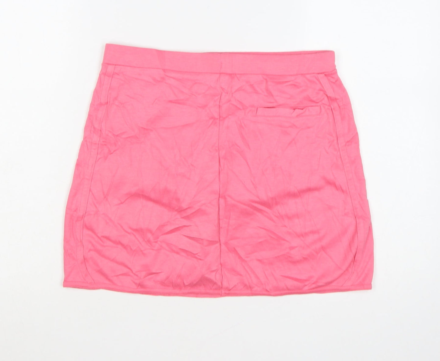 LA Gear Womens Pink Size 12 Jersey Short Stretch Skirt