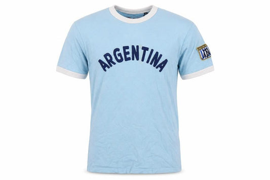 Superdry Men’s Blue Argentina Retro Graphic T-Shirt XS