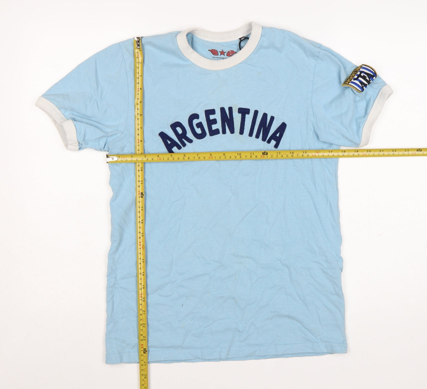 Superdry Men’s Blue Argentina Retro Graphic T-Shirt XS