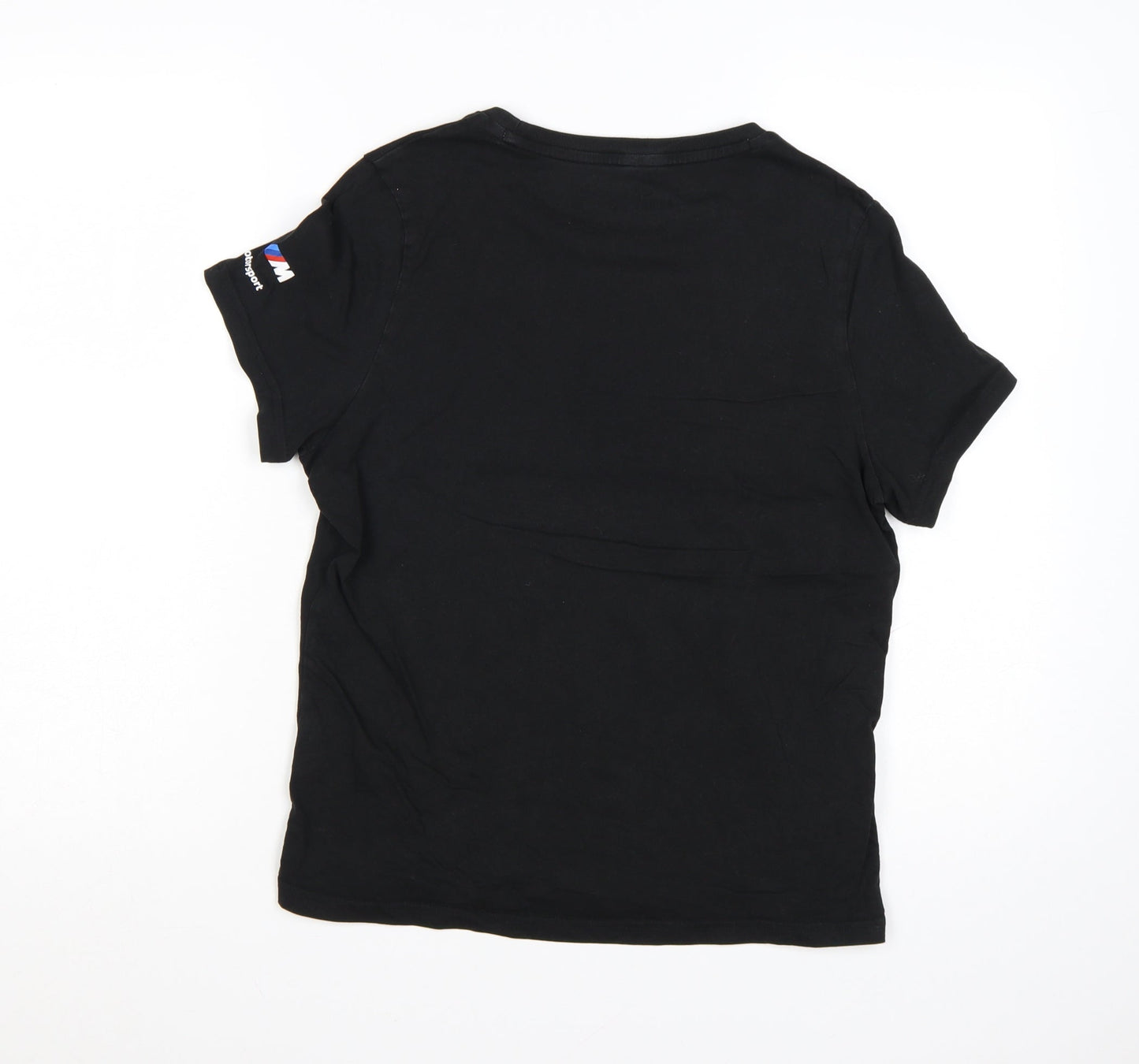 Puma BMW Motorsport Women's Black XL Crew Neck T-Shirt