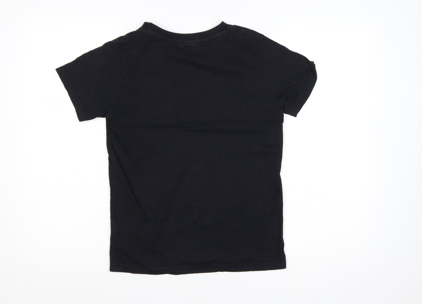 Berghaus Boys Black 11-12 Years Logo Cotton Short Sleeve T-Shirt