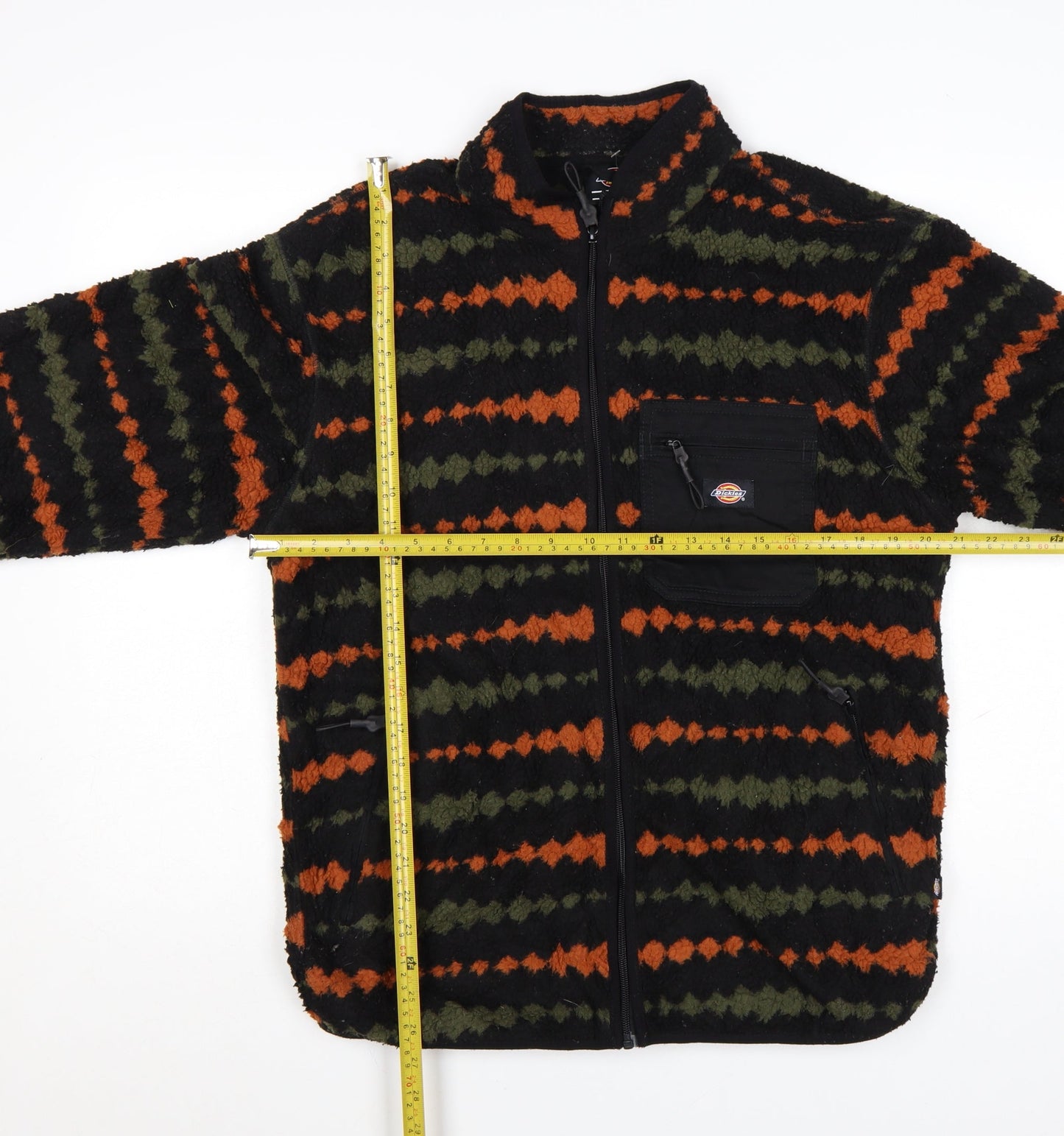 Dickies Men’s Multicoloured Fleece Full Zip Jacket Size S