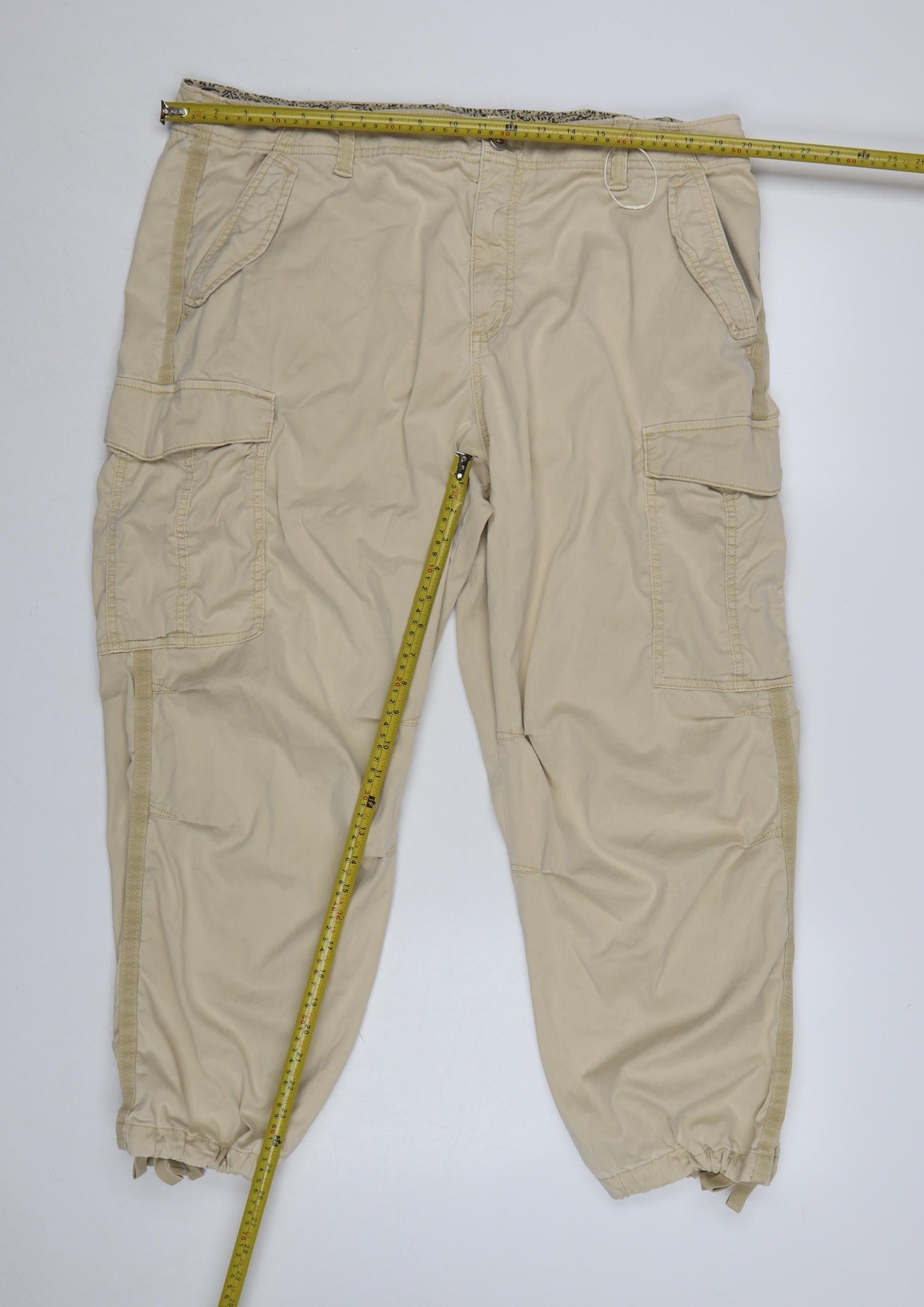 Marks and Spencer Women’s Beige Cargo Trousers Size 20 Short