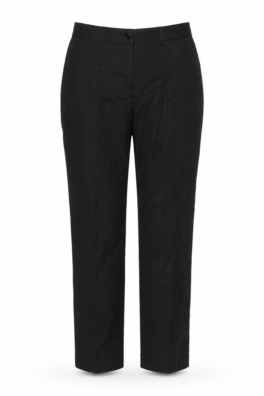Burberry Women Black Wool Tailored Dress Pants Size 2