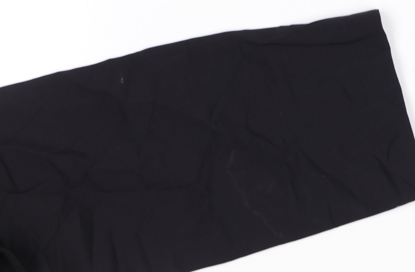 Burberry Women Black Wool Tailored Dress Pants Size 2