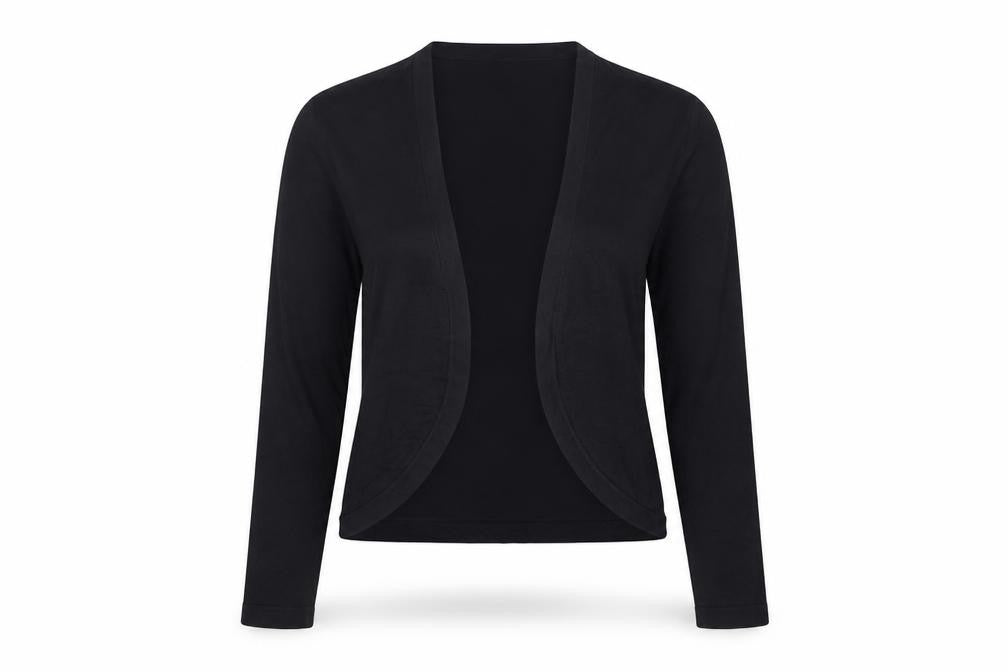 Hobbs Womens Black Silk Blend V-Neck Cardigan Size 10