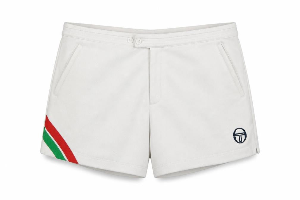 Sergio Tacchini Women's White XL Sports Tennis Shorts