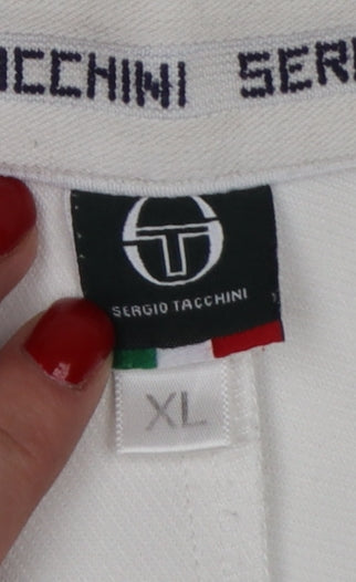 Sergio Tacchini Women's White XL Sports Tennis Shorts