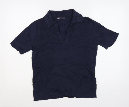 Prewornwholesale purple cropped slim fit active T-shirt with short sleeves and a high neckline.
