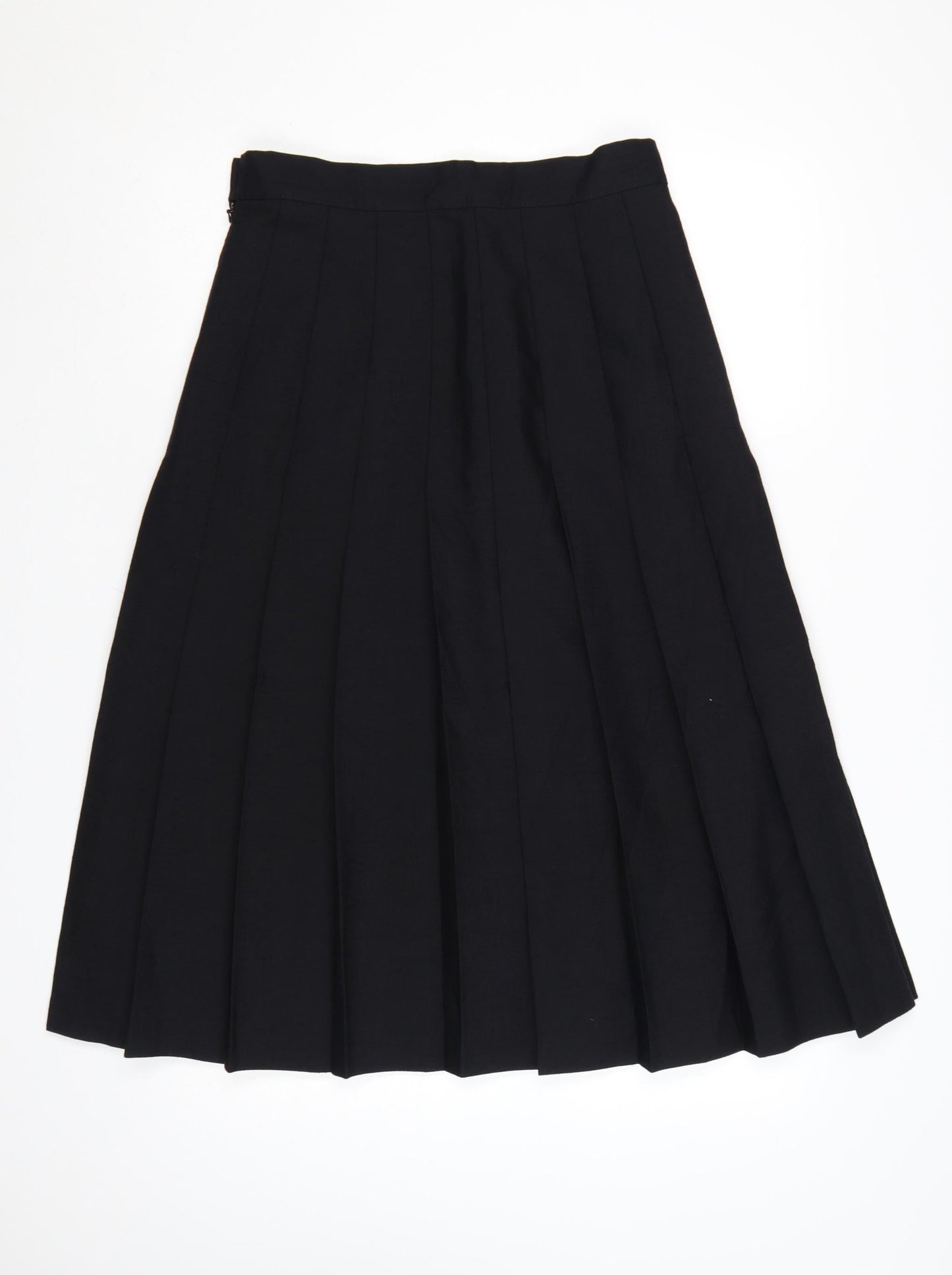 Marks and Spencer Women’s Black Pleated Long Skirt Size 14