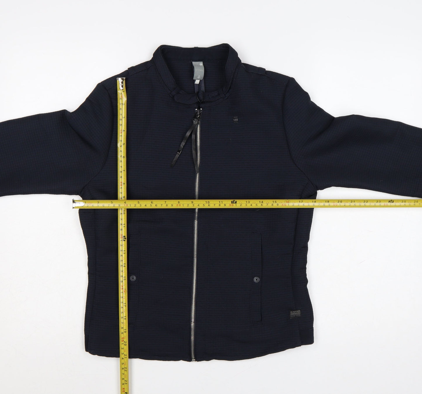 G-Star RAW Men’s Blue Chopper Lined Zip Jacket Size M