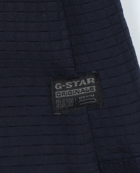G-Star RAW Men’s Blue Chopper Lined Zip Jacket Size M