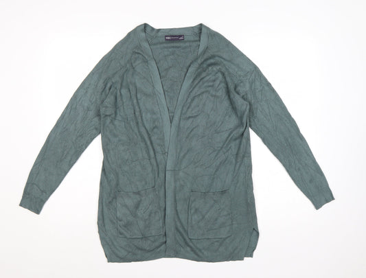 Marks and Spencer Women’s Green Medium Lightweight Open Knit Cardigan