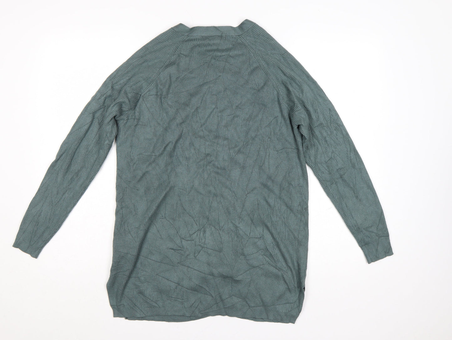 Marks and Spencer Women’s Green Medium Lightweight Open Knit Cardigan