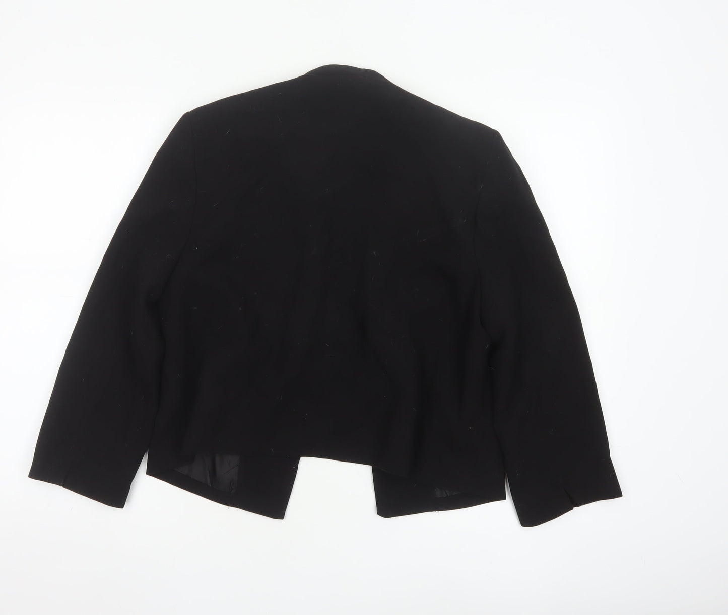 New Look Women's Black Suit Jacket Size 14 Classic Fit Blazer