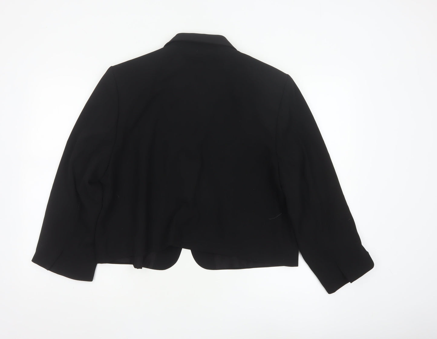 H&M Women’s Black XL Regular Fit Tailored Blazer