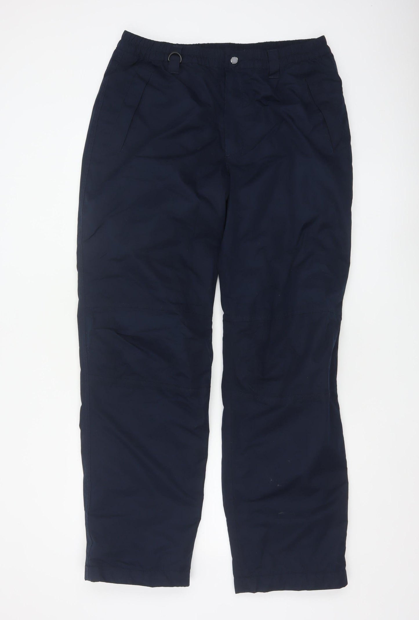 Cotton Traders Men’s Navy L Snow Pants Waterproof Lined Trousers