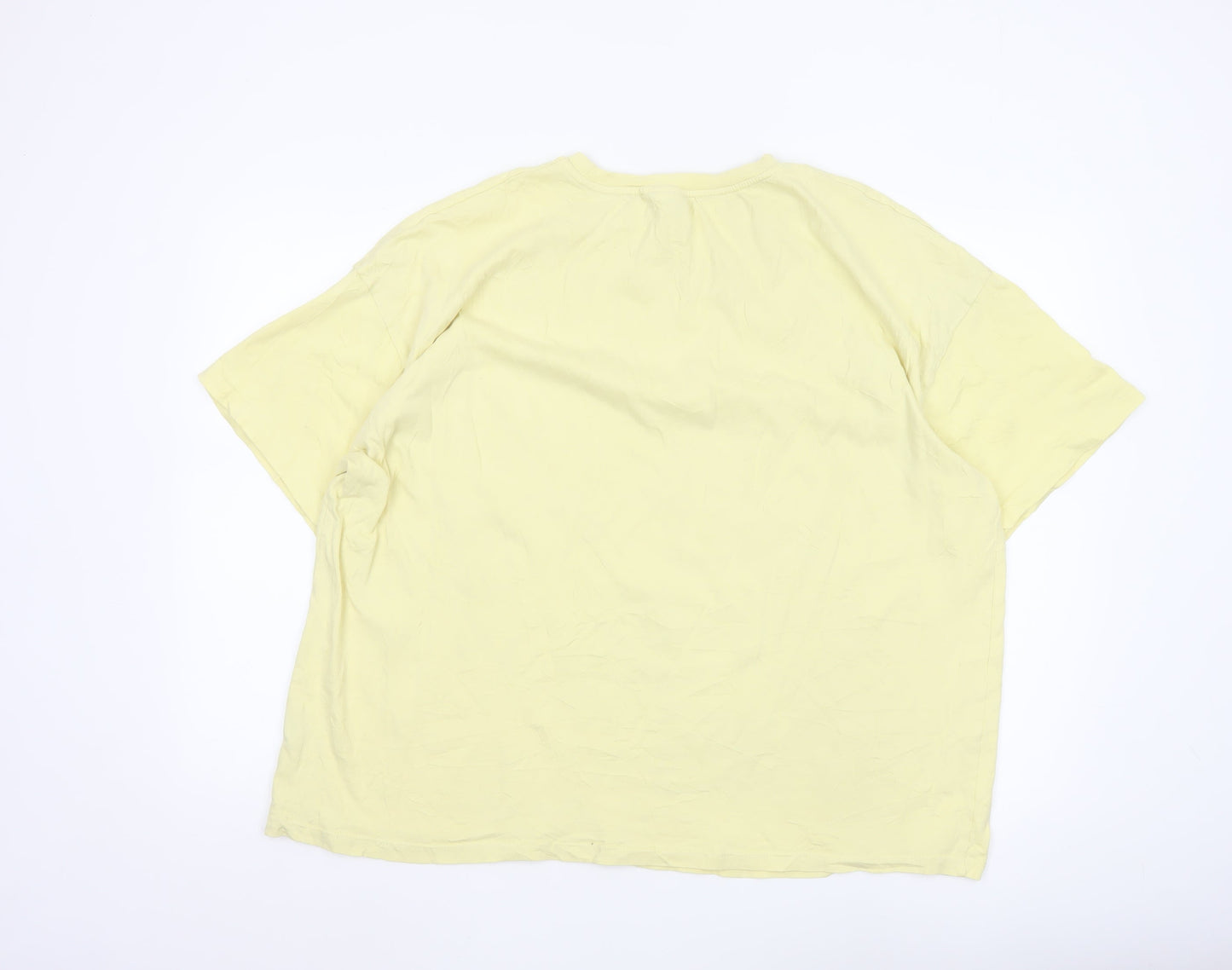 Primark Disney Winnie the Pooh Women’s Yellow XL Relaxed Fit T-Shirt