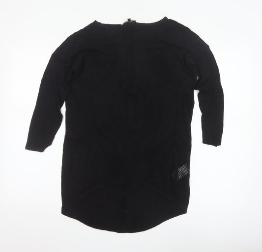 Prewornwholesale purple cropped slim fit active T-shirt with short sleeves and a high neckline.