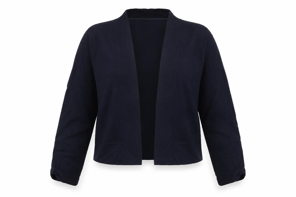 Wallis Petite Women's Blue Open Knit Cardigan Size M