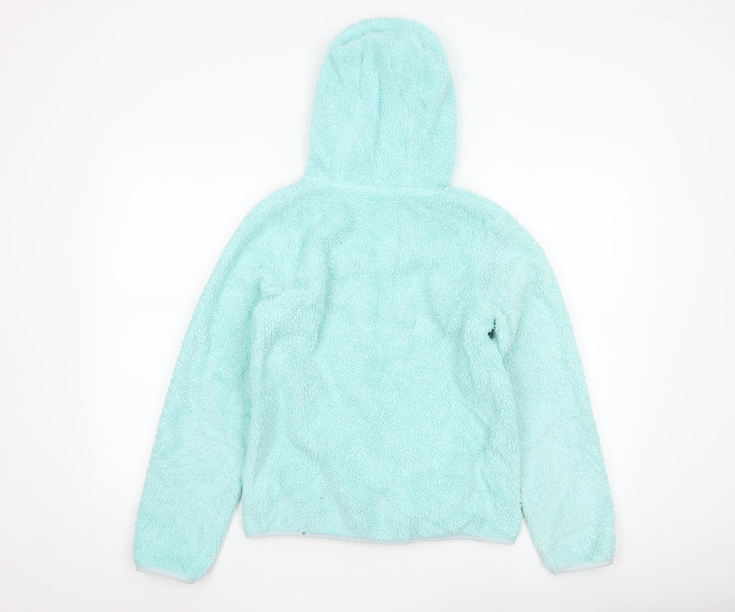 Mountain Warehouse Girls Blue Fleece Pullover Hoodie – Size 13 Years