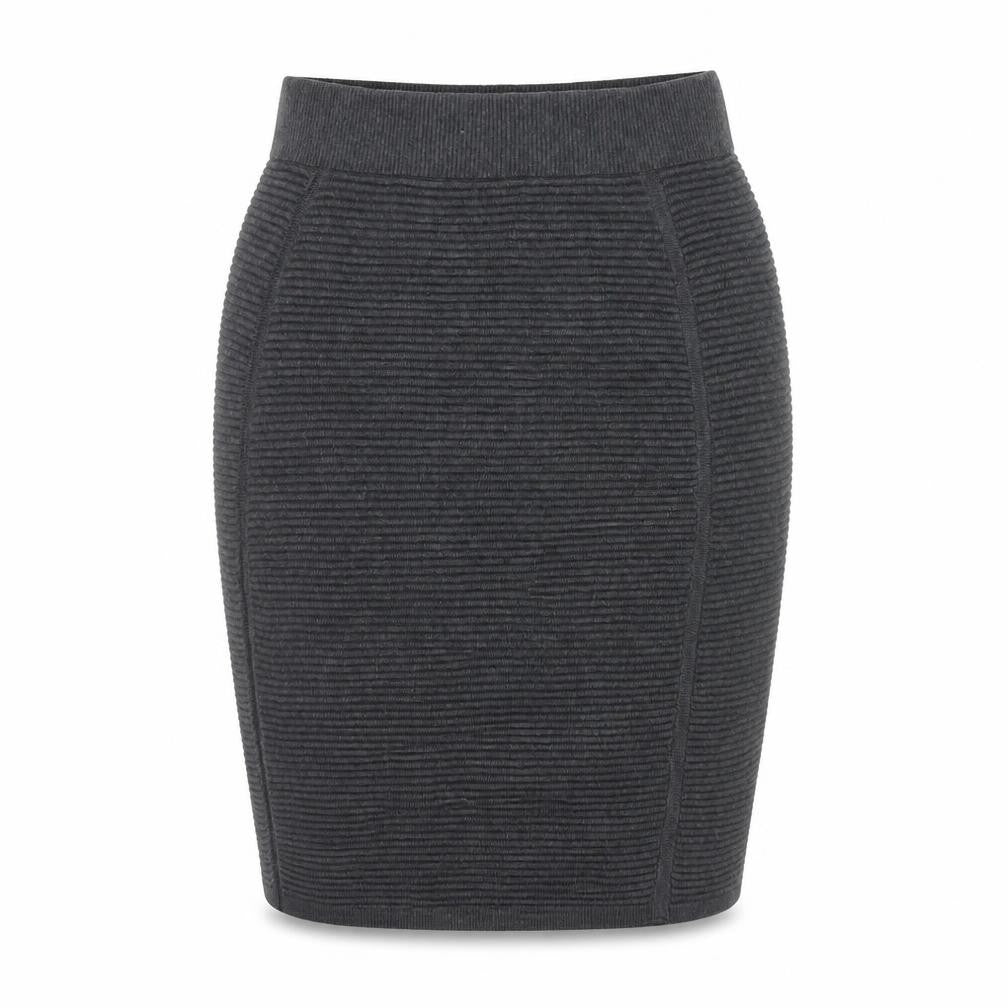 Oliver Bonas Women’s Grey Knit Pencil Skirt Size 10