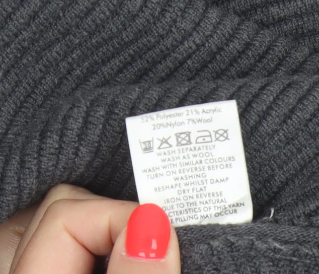 Oliver Bonas Women’s Grey Knit Pencil Skirt Size 10