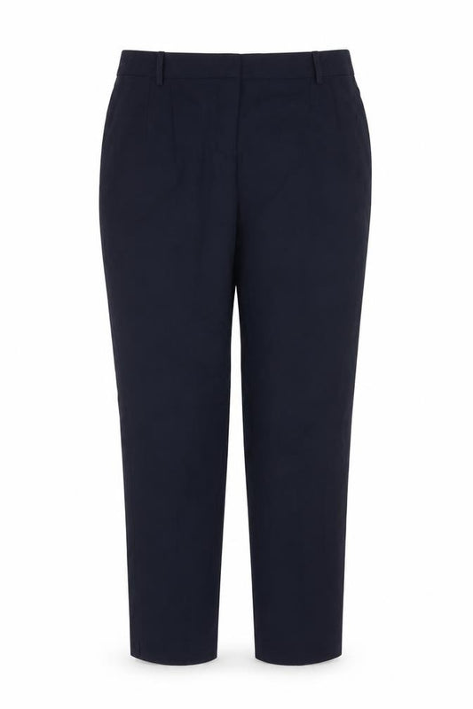 Next Women's Black Straight Leg Trousers Size 10 Regular Workwear