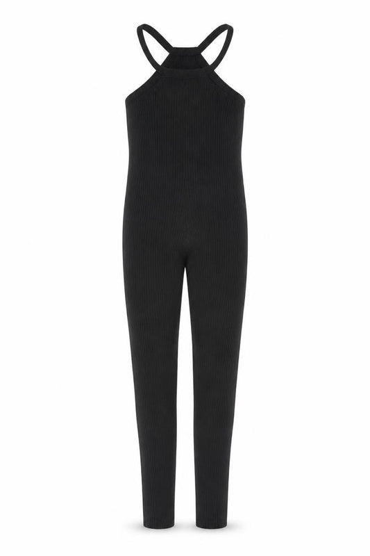 PrettyLittleThing Women Black XS Ribbed Skinny Trousers