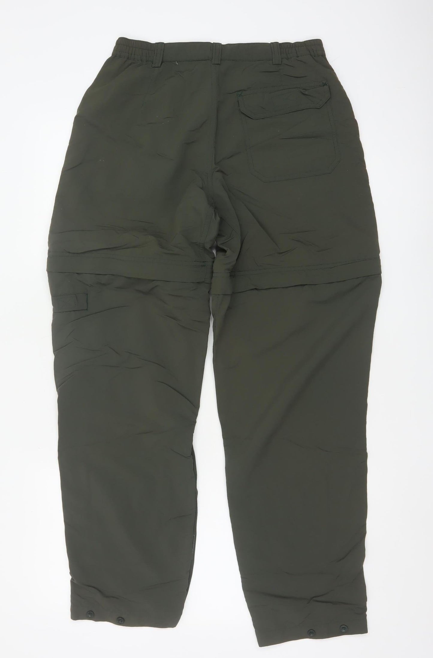 Royal Robbins Women’s Green Nylon Cargo Convertible Trousers Size 8