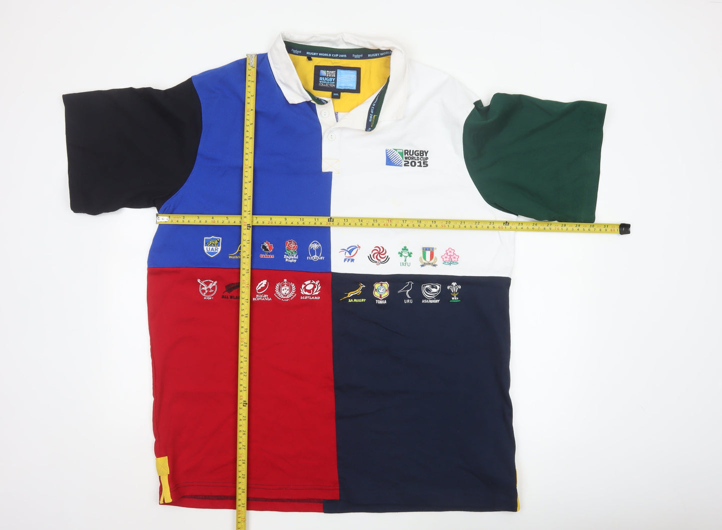 Sportfolio Rugby World Cup 2015 Men's Multicoloured 3XL Polo Shirt