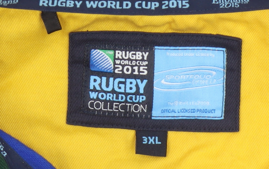 Sportfolio Rugby World Cup 2015 Men's Multicoloured 3XL Polo Shirt