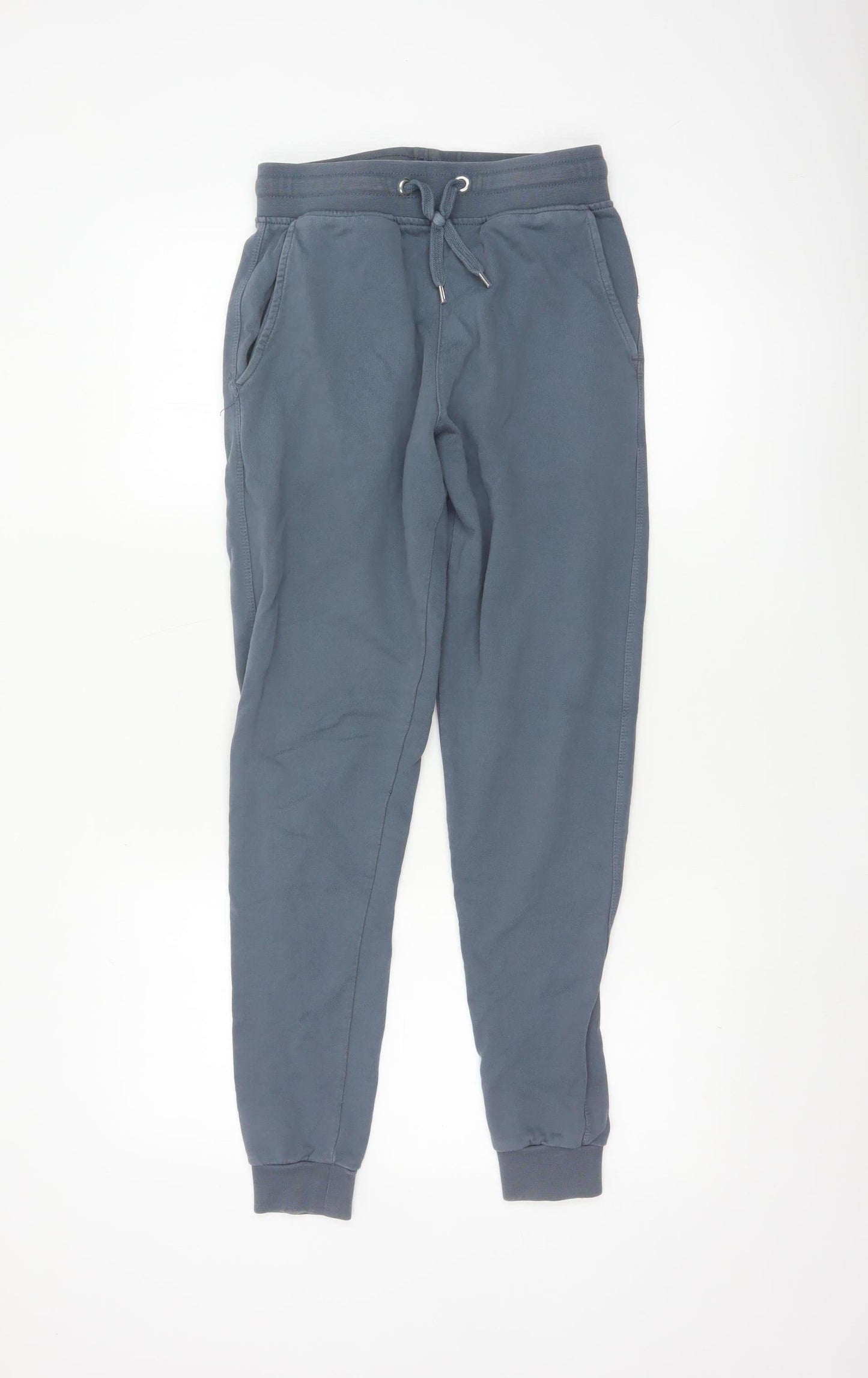 ASOS Men’s Blue Jogger Trousers 2XS Cotton Elastic Waist Casual
