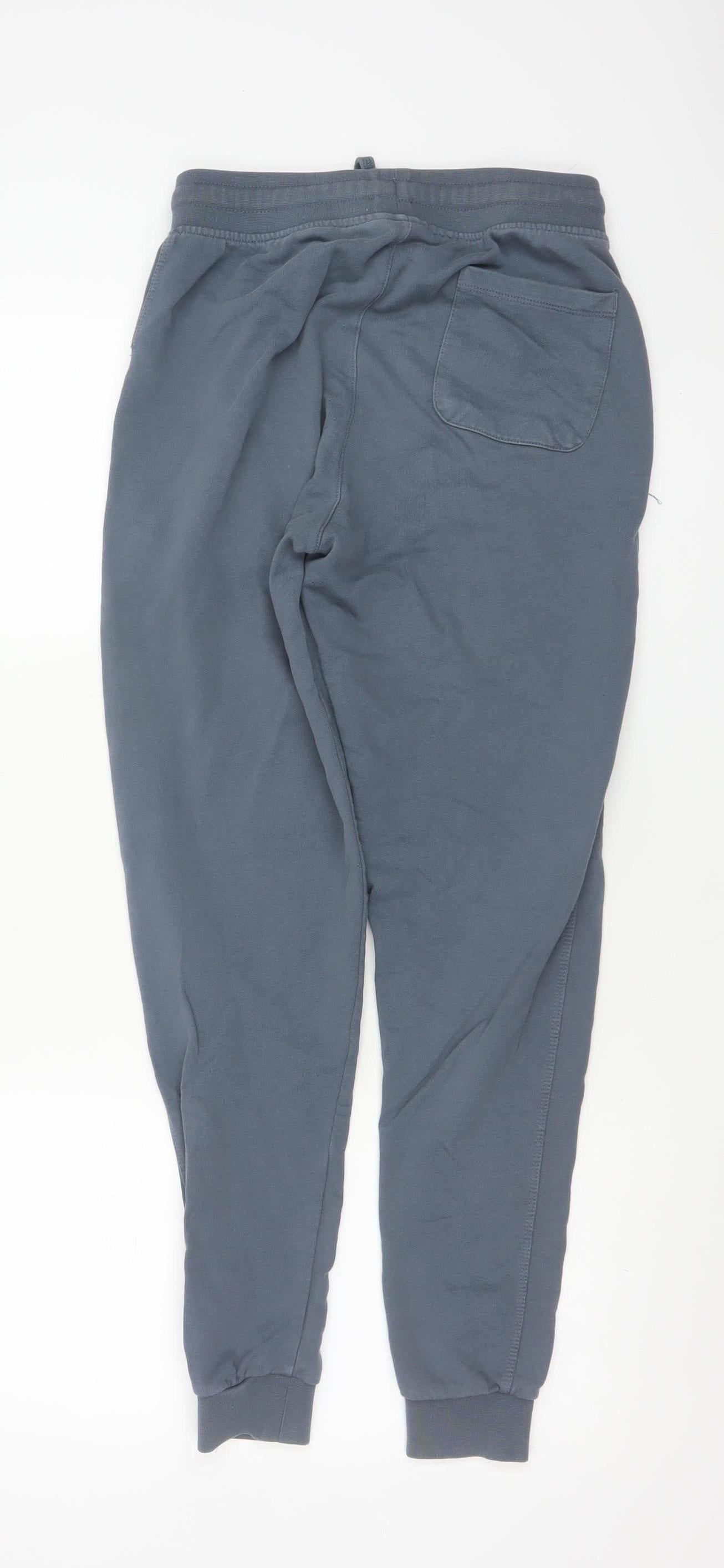 ASOS Men’s Blue Jogger Trousers 2XS Cotton Elastic Waist Casual