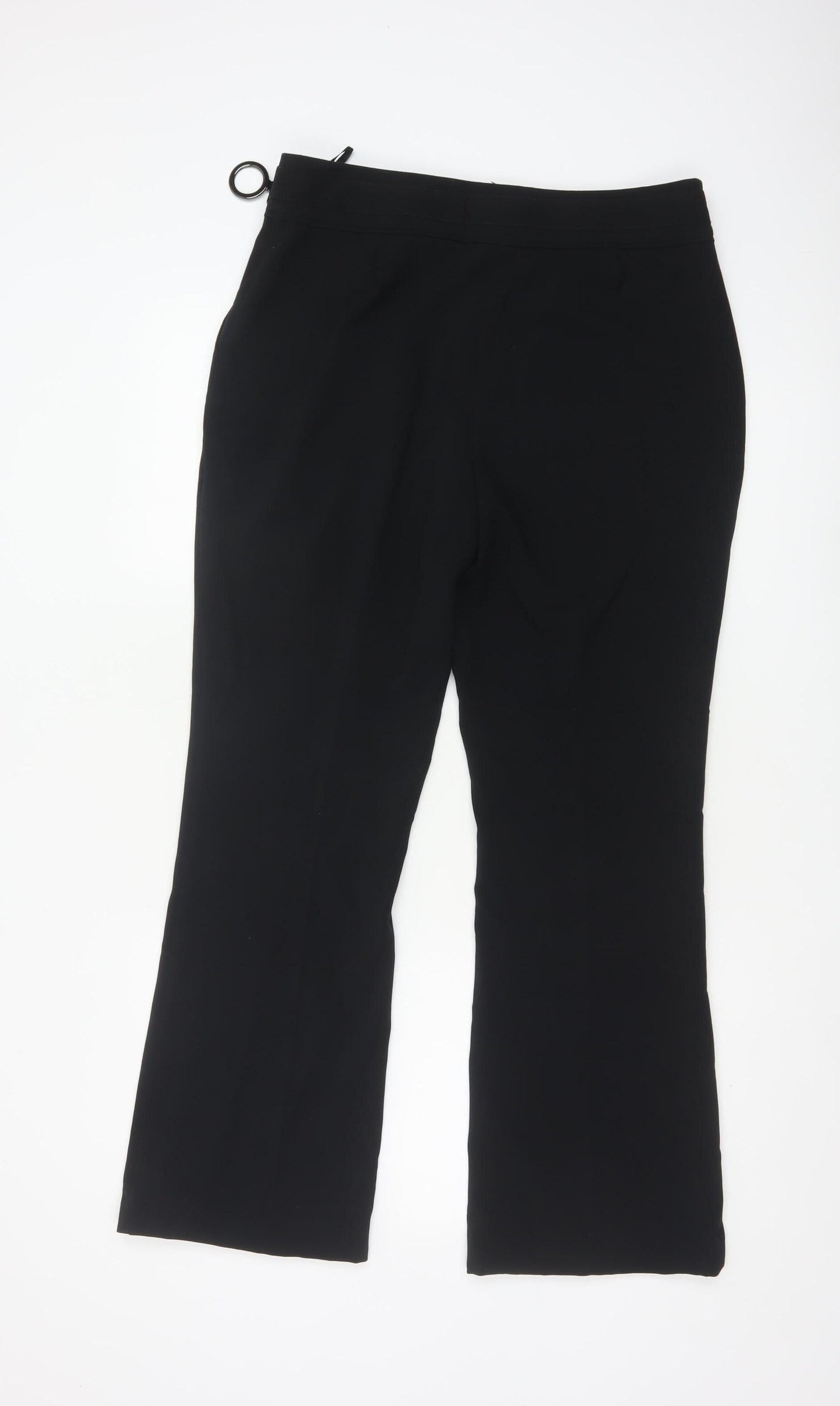 Marks and Spencer Per Una Women's Black Size 12 Bootcut Trousers