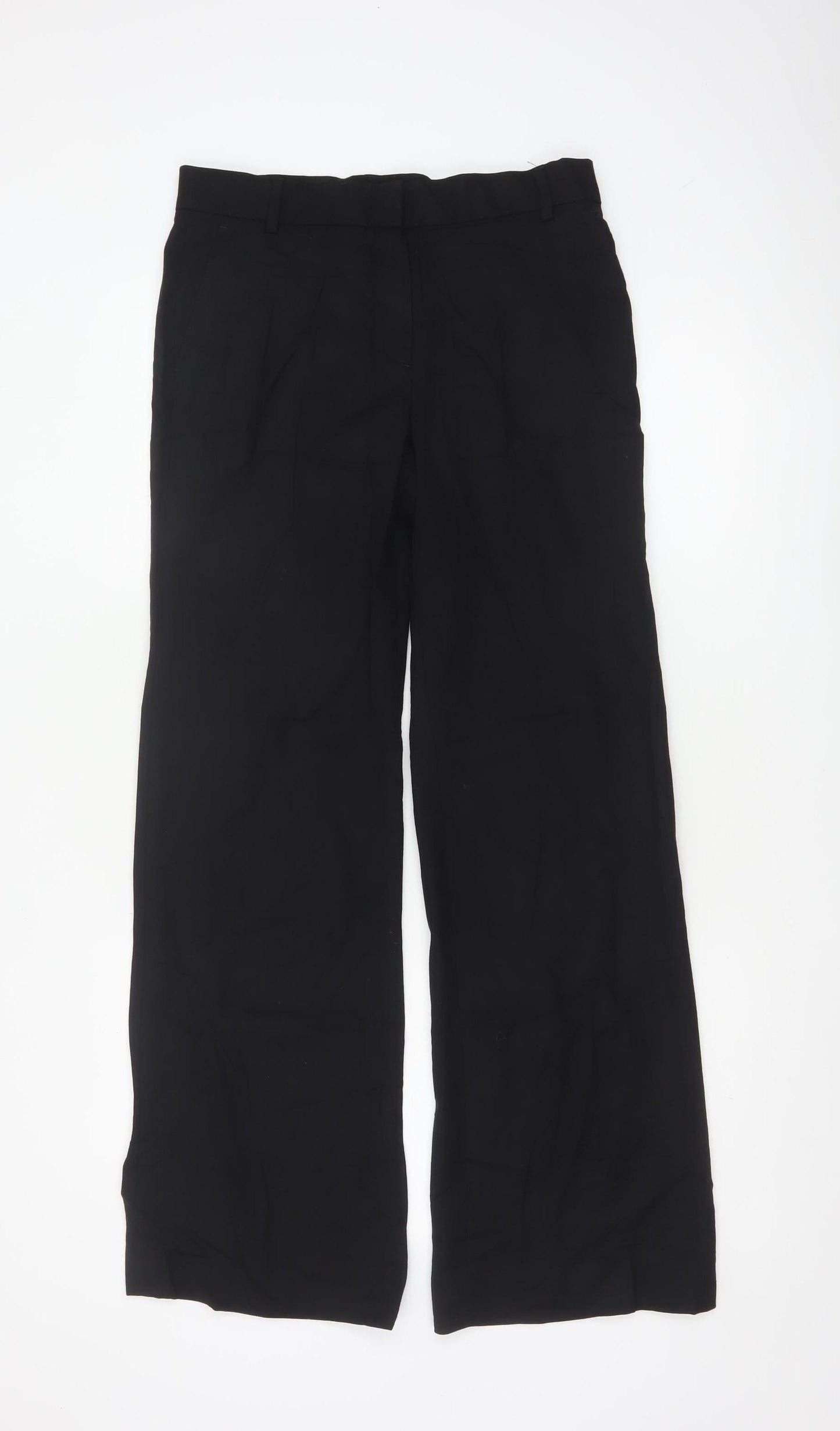 Nicole Farhi Women's Black Wool Dress Pants Size 10